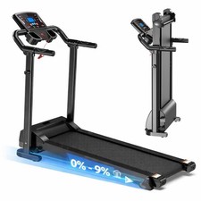 Foldable Treadmill 9% incline